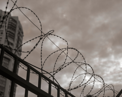 Jail Barbed Wire Photo