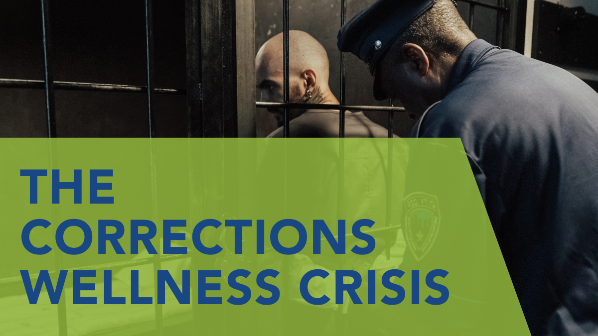 Blog header - the corrections wellness crisis