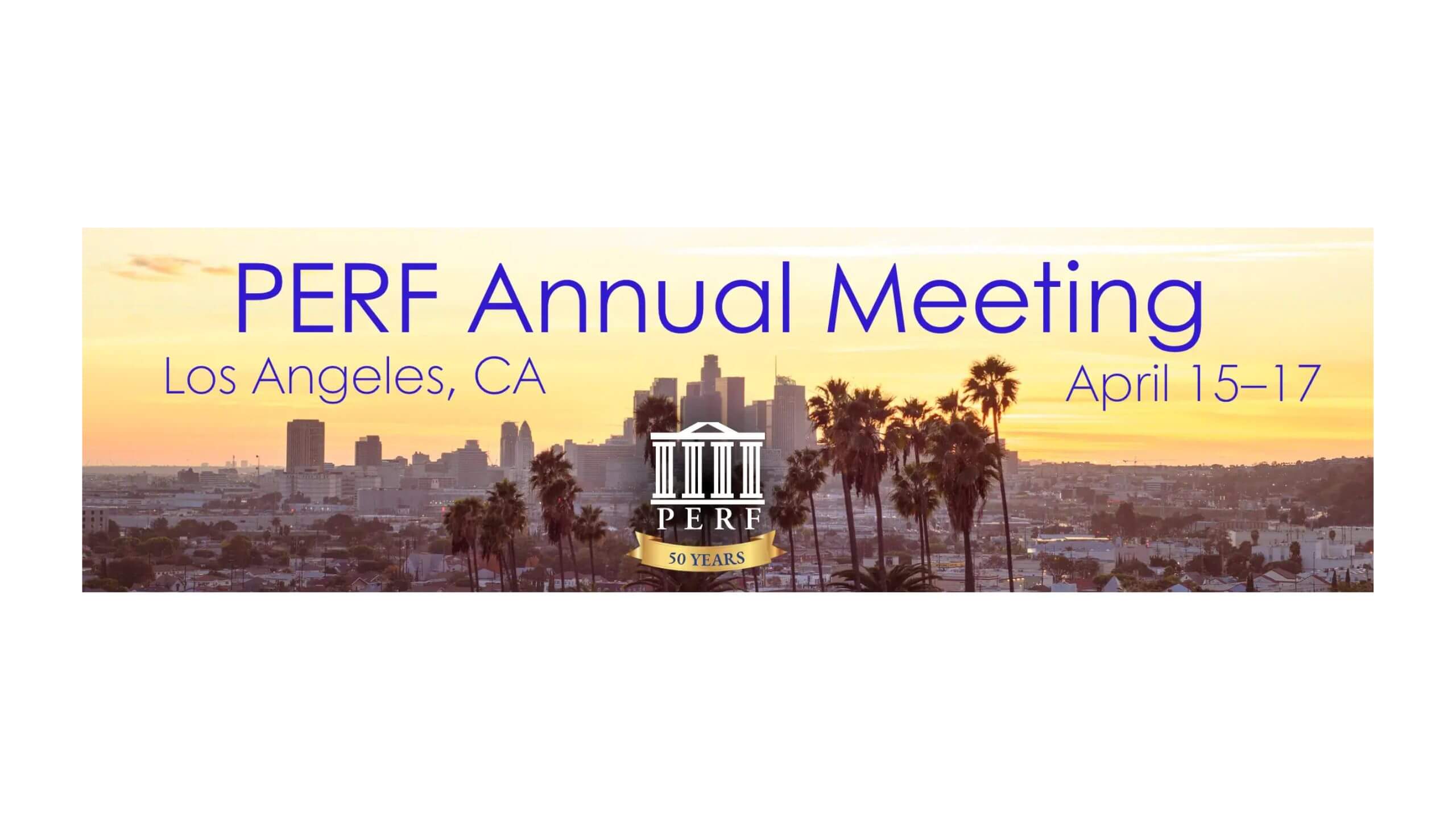 PERF Annual Meeting