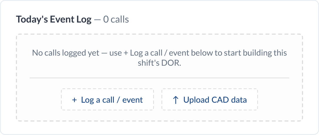 Today's Event Log